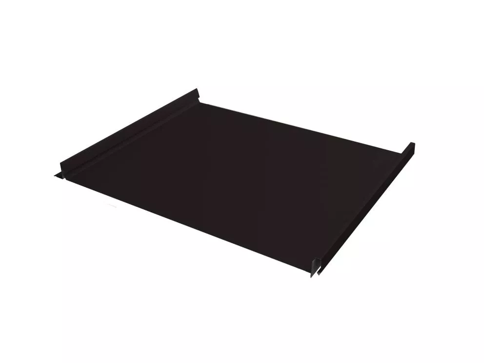 Кликфальц Fin Grand Line 0,5 Satin Matt TX с пленкой на замках RAL 9005 черный купить в краснодаре