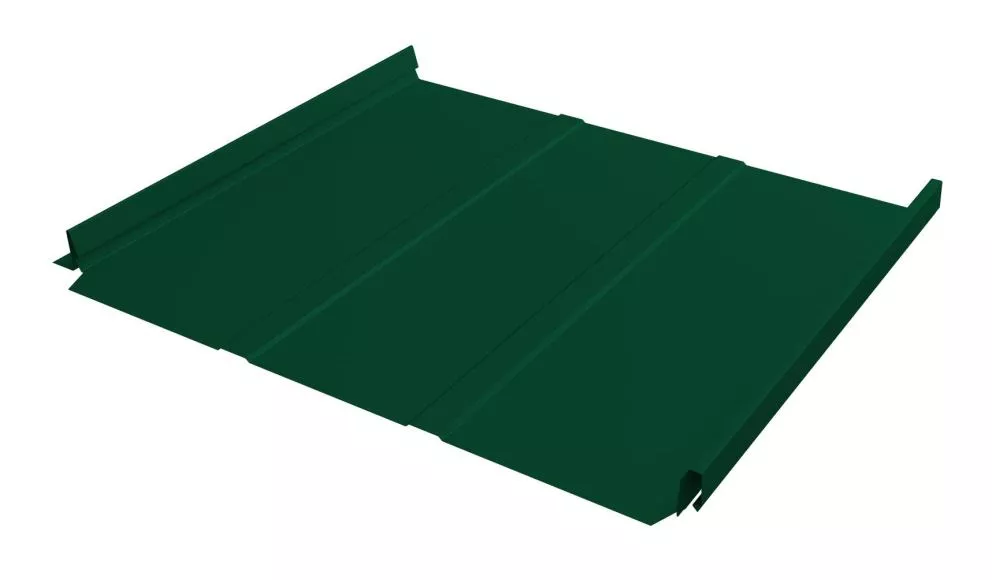 Кликфальц Fin Line Grand Line 0,5 Satin с пленкой на замках RAL 6005 зеленый мох купить в краснодаре