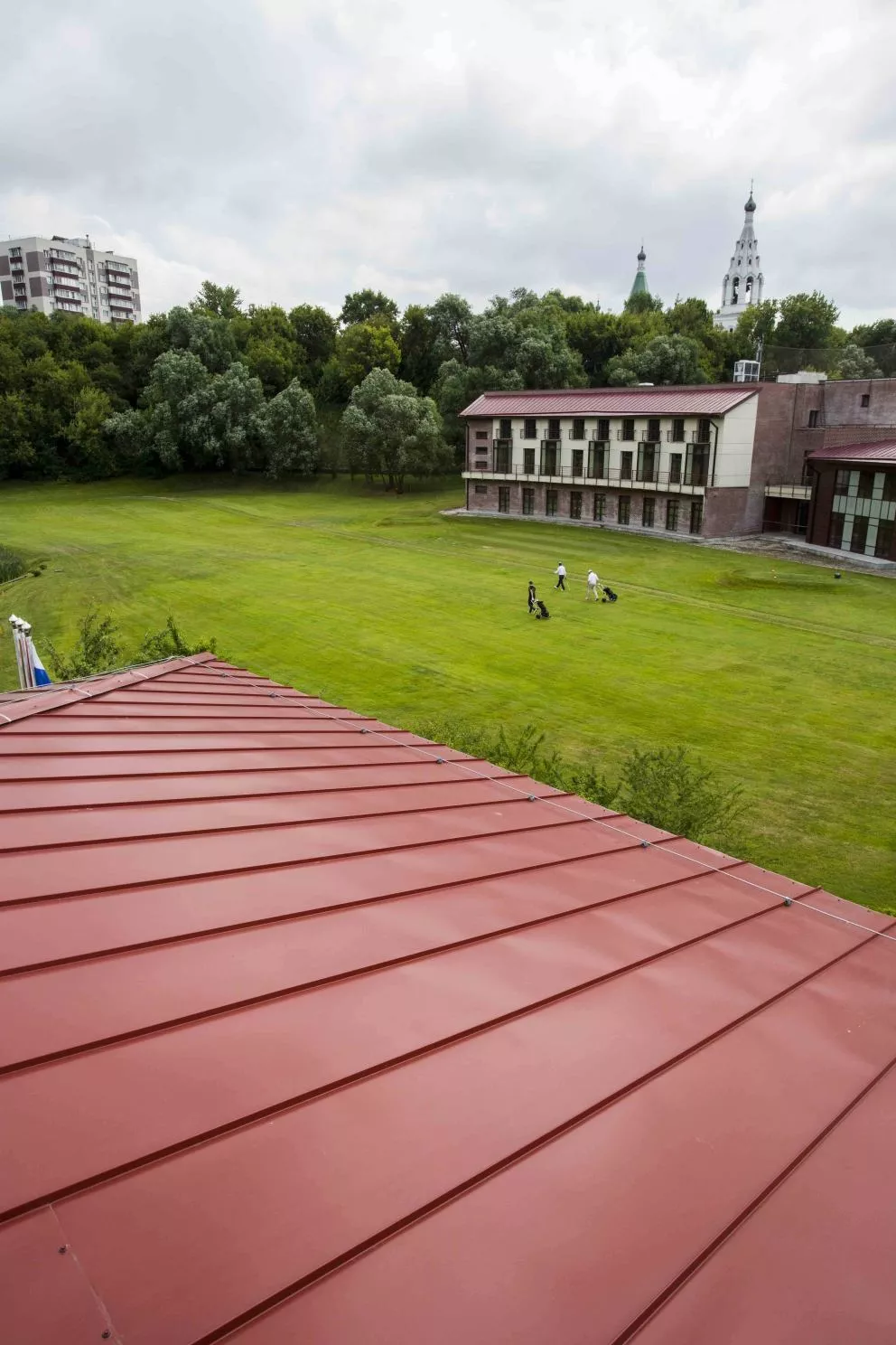 Кликфальц Grand Line 0,45 Drap ST с пленкой на замках RAL 3005 красное вино купить в краснодаре