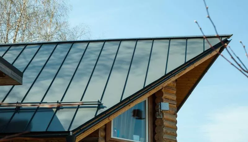 Кликфальц Grand Line 0,45 Drap ST с пленкой на замках RAL 6005 зеленый мох купить в краснодаре