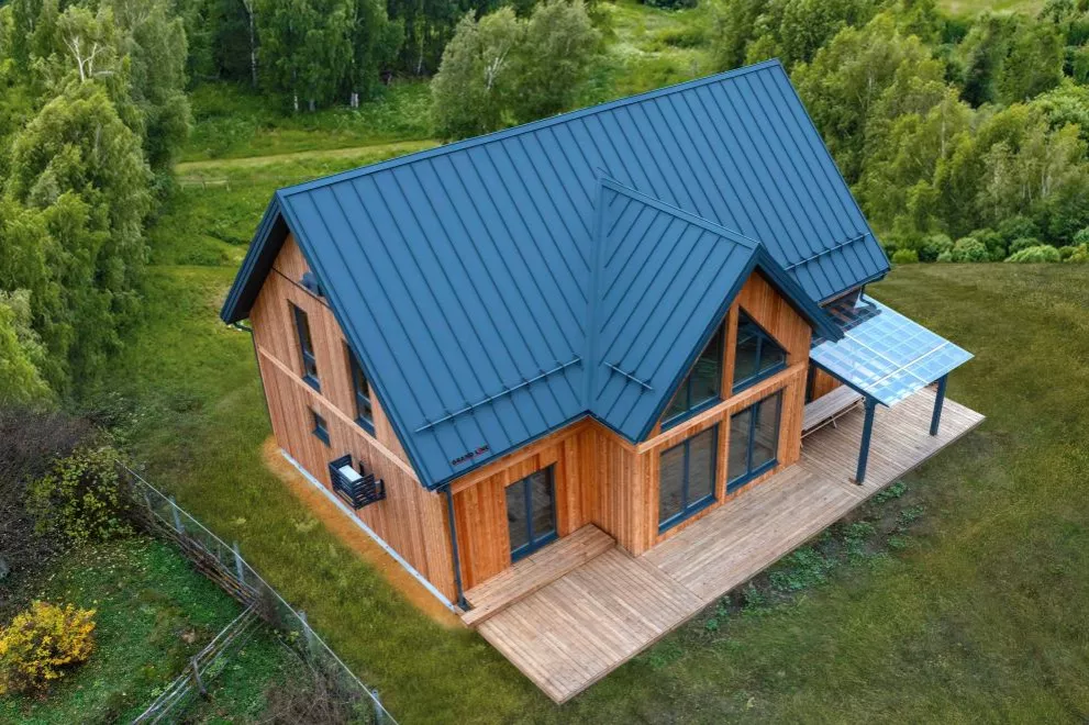 Кликфальц Grand Line 0,45 Drap ST с пленкой на замках RAL 7024 мокрый асфальт купить в краснодаре