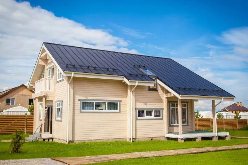 Кликфальц Grand Line 0,45 Drap ST с пленкой на замках RAL 7024 мокрый асфальт купить в краснодаре