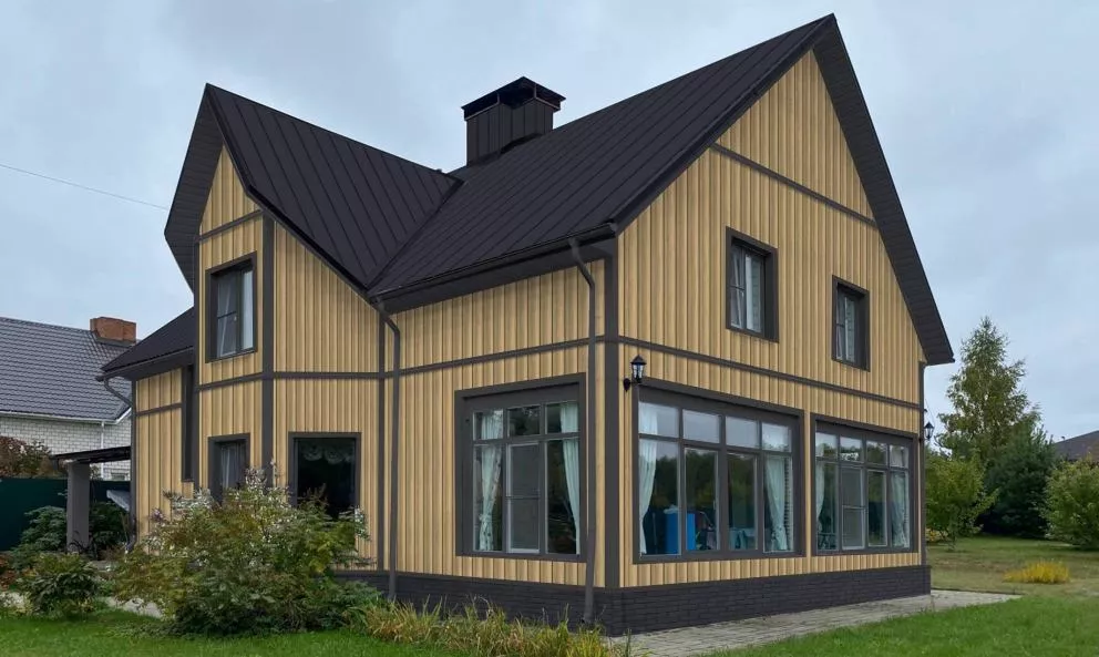 Кликфальц Grand Line 0,45 Drap ST с пленкой на замках RAL 7024 мокрый асфальт купить в краснодаре