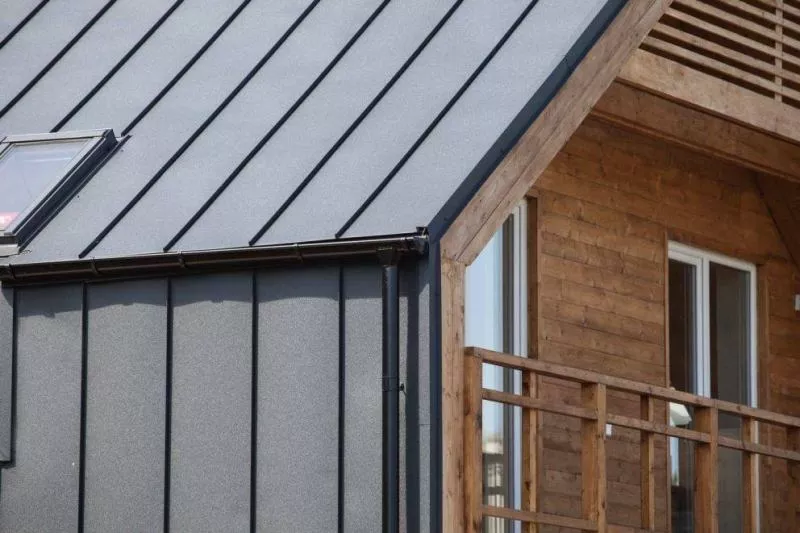 Кликфальц Grand Line 0,5 Drap с пленкой на замках RAL 7016 антрацитово-серый купить в краснодаре