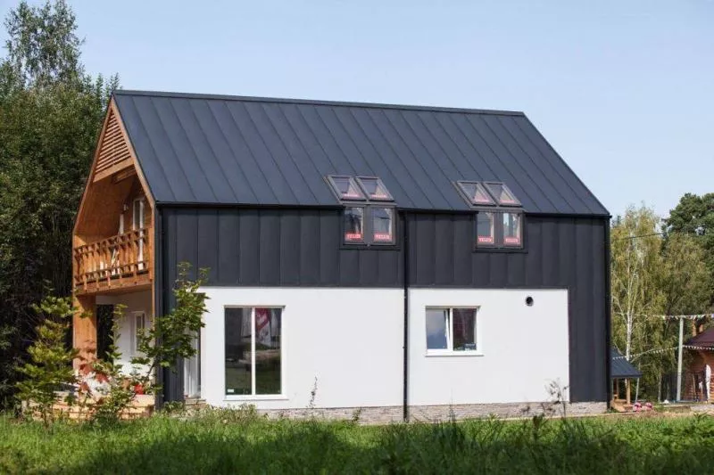 Кликфальц Grand Line 0,5 Drap с пленкой на замках RAL 7016 антрацитово-серый купить в краснодаре