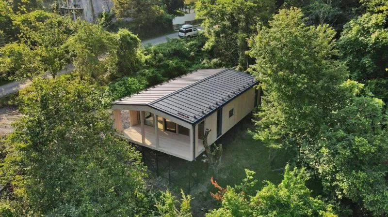 Кликфальц Grand Line 0,5 Drap с пленкой на замках RAL 7024 мокрый асфальт купить в краснодаре