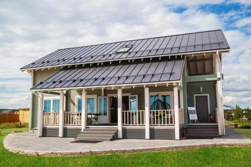 Кликфальц Grand Line 0,5 Drap с пленкой на замках RAL 7024 мокрый асфальт купить в краснодаре