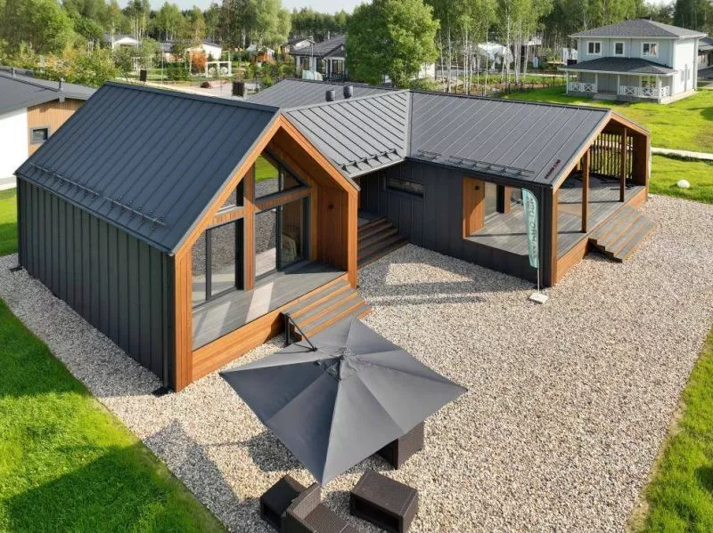 Кликфальц Grand Line 0,5 Drap с пленкой на замках RAL 7024 мокрый асфальт купить в краснодаре