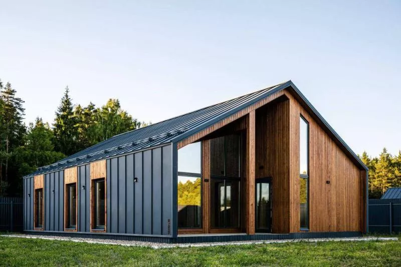 Кликфальц Grand Line 0,5 Drap с пленкой на замках RAL 7024 мокрый асфальт купить в краснодаре