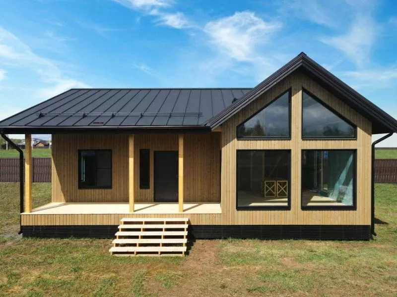 Кликфальц Grand Line 0,5 Drap с пленкой на замках RAL 9005 черный купить в краснодаре