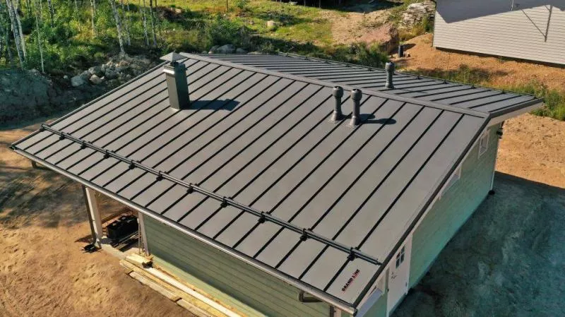 Кликфальц Grand Line 0,5 Drap с пленкой на замках RR 32 темно-коричневый купить в краснодаре