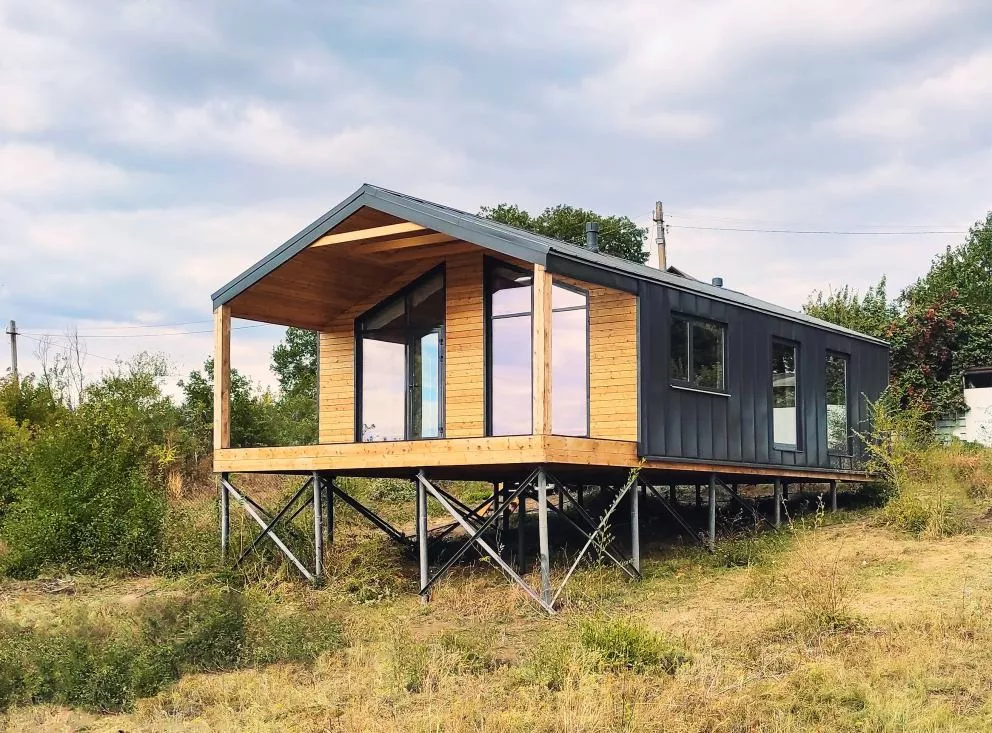 Кликфальц Grand Line 0,5 PE с пленкой на замках RAL 7024 мокрый асфальт купить в краснодаре