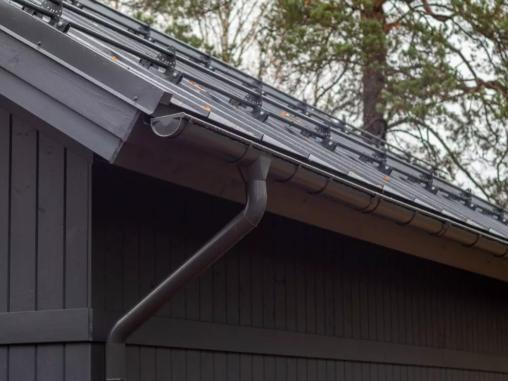 Кликфальц Grand Line 0,5 PE с пленкой на замках RAL 7024 мокрый асфальт купить в краснодаре