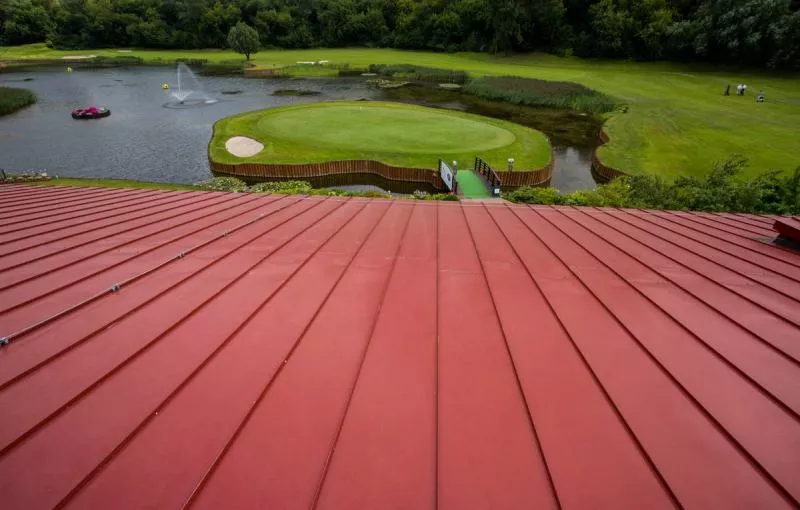 Кликфальц Grand Line 0,5 PurLite Matt с пленкой на замках RAL 3005 красное вино купить в краснодаре