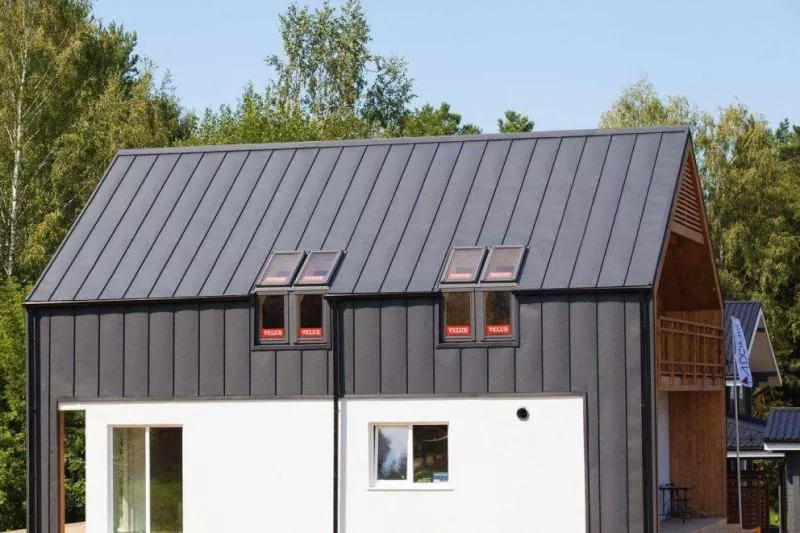 Кликфальц Grand Line 0,5 PurLite Matt с пленкой на замках RAL 7016 антрацитово-серый купить в краснодаре