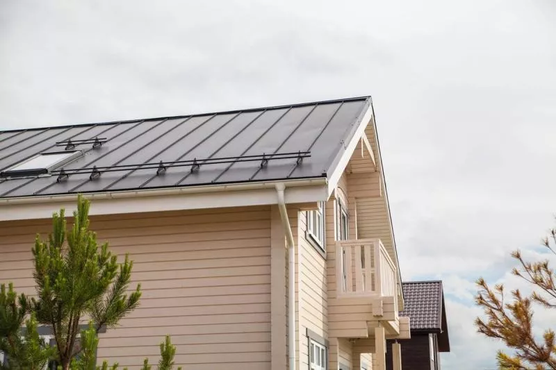 Кликфальц Grand Line 0,5 Satin Matt с пленкой на замках RAL 7024 мокрый асфальт купить в краснодаре