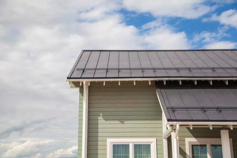 Кликфальц Grand Line 0,5 Satin Matt с пленкой на замках RAL 7024 мокрый асфальт купить в краснодаре