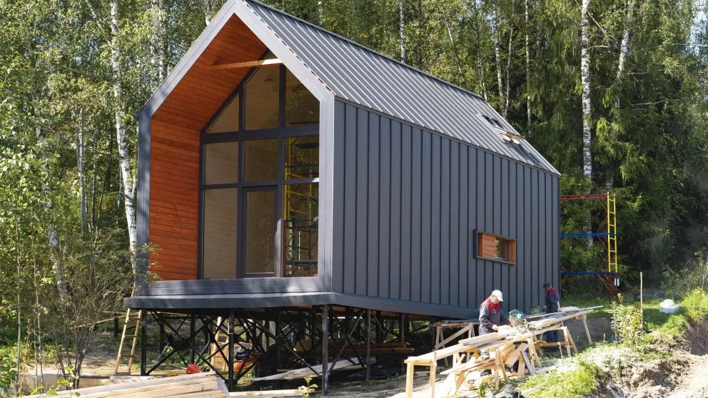 Кликфальц Line Grand Line 0,45 Drap с пленкой на замках RAL 7024 мокрый асфальт купить в краснодаре