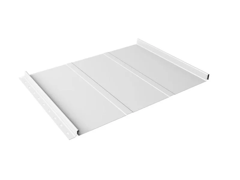 Кликфальц Line Grand Line 0,5 Satin с пленкой на замках RAL 9003 сигнальный белый купить в краснодаре