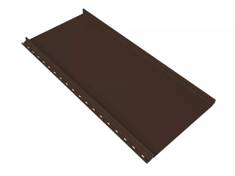 Кликфальц mini Grand Line 0,45 Drap TR с пленкой на замках RAL 8017 шоколад купить в краснодаре