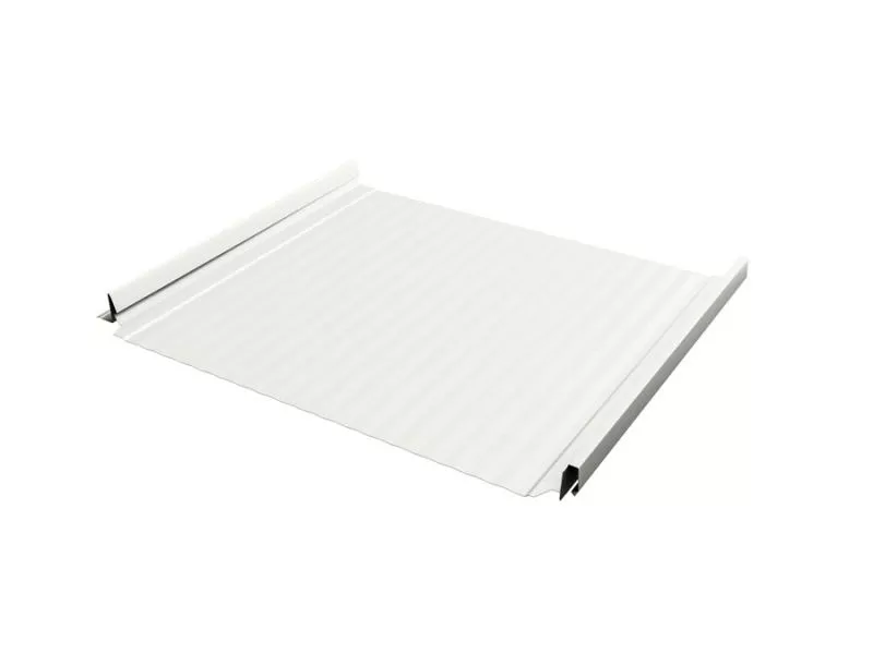 Кликфальц Pro Gofr Grand Line 0,45 Drap TX с пленкой на замках RAL 9003 сигнальный белый купить в краснодаре