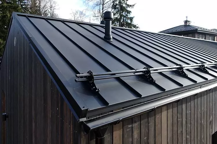 Кликфальц Pro Line Grand Line 0,5 PurLite Matt с пленкой на замках RAL 9005 черный купить в краснодаре