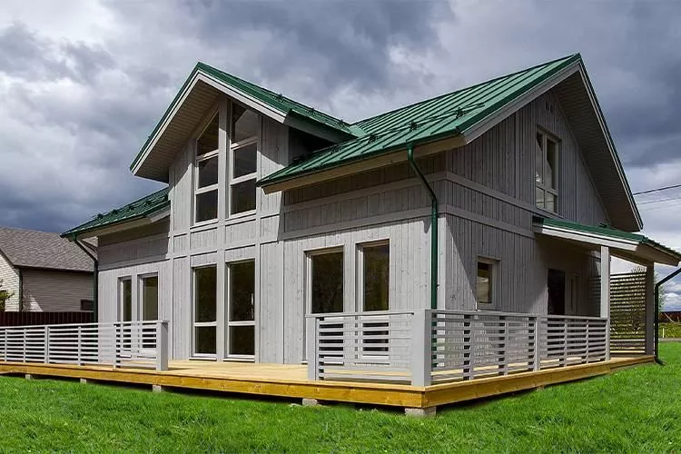 Кликфальц Pro Line Grand Line 0,5 Satin Matt с пленкой на замках RAL 6005 зеленый мох купить в краснодаре