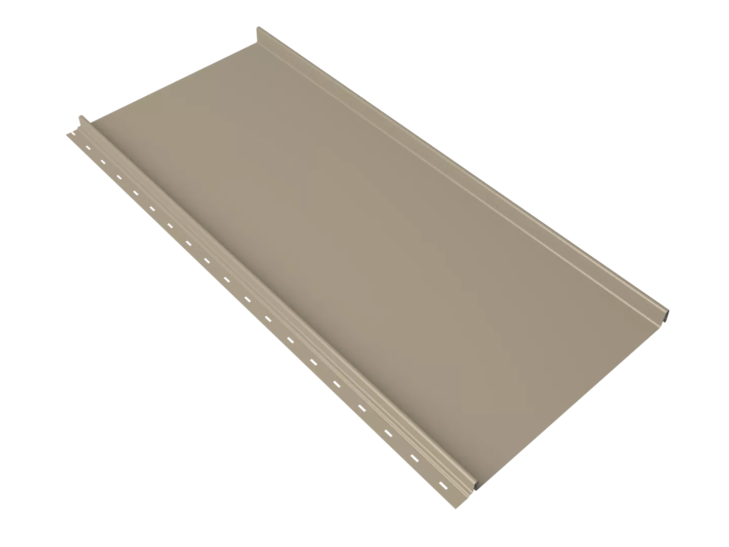 Кликфальц mini Grand Line 0,45 Drap TX с пленкой на замках RAL 1015 светлая слоновая кость купить в краснодаре