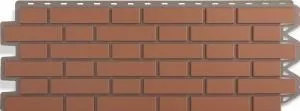 Фасадные панели Альта-Профиль Кирпич Клинкерный Красный купить в краснодаре
