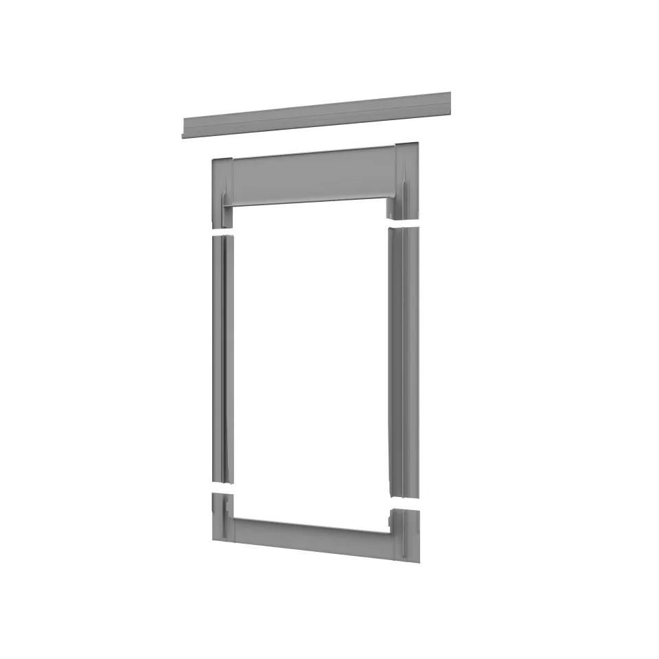 KLS C6A Оклад для плоской кровли до 16мм 66х140см Dakea купить в краснодаре