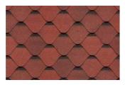 Гибкая черепица Docke PREMIUM Ницца клубника – Купить оптом и в розницу