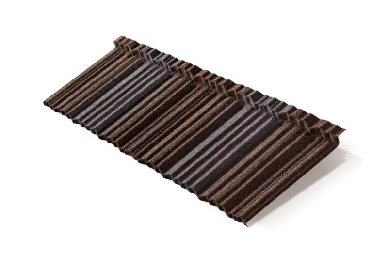 Композитная черепица Metrotile MetroShake II Кофейно-серый купить в краснодаре