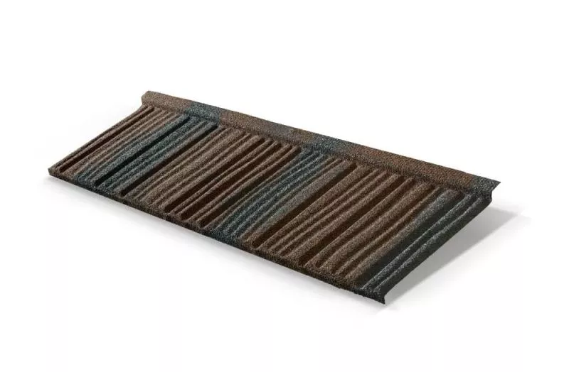 Композитная черепица Metrotile WoodShake Кофейно-серый купить в краснодаре