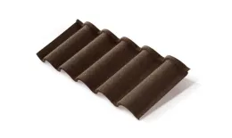 Композитная черепица Metrotile Romana Кофе. Цена: 1829 руб. Артикул: Metrotile10-kofe