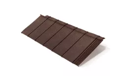 Композитная черепица Metrotile IPanel Кофе. Цена: 1915 руб. Артикул: MetrotilePanel-kofe