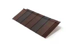 Композитная черепица Metrotile IPanel Кофейно-серый. Цена: 1915 руб. Артикул: MetrotilePanel-kgr