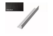Планка завершающая 50х50 жалюзи Milan 0,45 Print Elite Coffee Wood GL – Купить оптом и в розницу