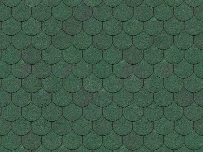 Гибкая черепица Docke STANDARD Кольчуга зеленый купить в краснодаре