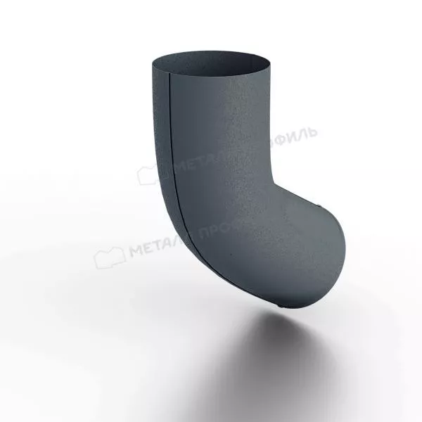 Колено сливное МЕТАЛЛ ПРОФИЛЬ Foramina Freeze D100 Grey купить в краснодаре