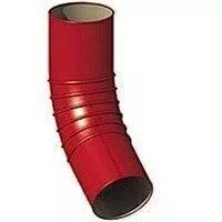 Колено трубы сливное Металл Профиль Проект D150 RAL 3011 Вишня купить в краснодаре