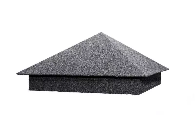 Колпак на столб 350х350мм 0,45 Базальт Американо купить в краснодаре