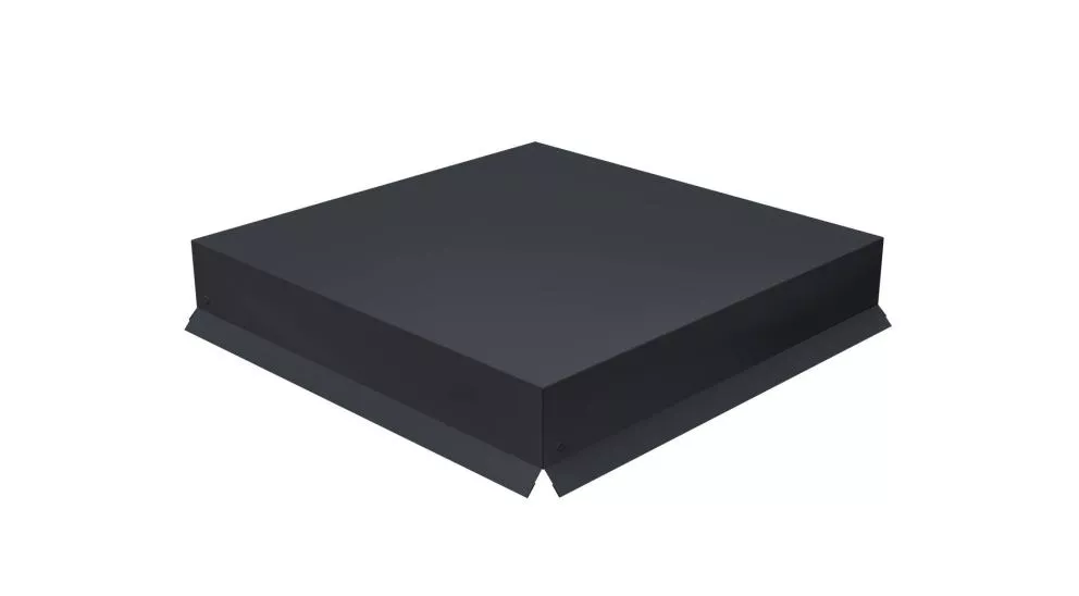 Колпак на столб крышка 1055х435мм 0,45 PE с пленкой RAL 7024 мокрый асфальт купить в краснодаре