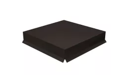 Колпак на столб крышка 425х425мм 0,5 Satin Matt с пленкой RR 32 темно-коричневый. Цена: 1591 руб. Артикул: 32230