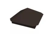 Колпак на столб Пирамида 440х440мм 0,5 Satin Matt с пленкой RR 32 темно-коричневый – Купить оптом и в розницу