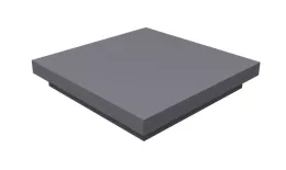 Колпак на столб плоский 385х385мм 0,45 Drap TX с пленкой RAL 7004 сигнальный серый. Цена: 2481 руб. Артикул: 32650