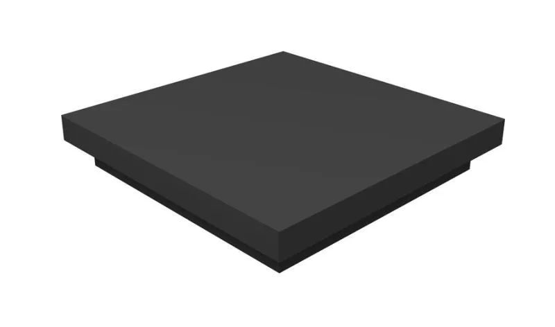 Колпак на столб плоский 580х410мм 0,5 Satin с пленкой RAL 7016 антрацитово-серый купить в краснодаре