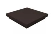 Колпак на столб плоский 1540х390мм 0,5 Satin Matt TX с пленкой RR 32 темно-коричневый – Купить оптом и в розницу