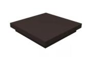 Колпак на столб плоский 525х390мм 0,5 Satin Matt TX с пленкой RR 32 темно-коричневый – Купить оптом и в розницу