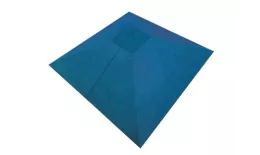 Колпак на столб под фонарь 390х390мм 0,45 PE с пленкой RAL 5005 сигнальный синий. Цена: 2225 руб. Артикул: 32079