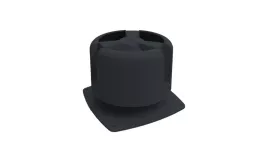 Комплект для шахты, колпак 270, серый. Артикул: 43053